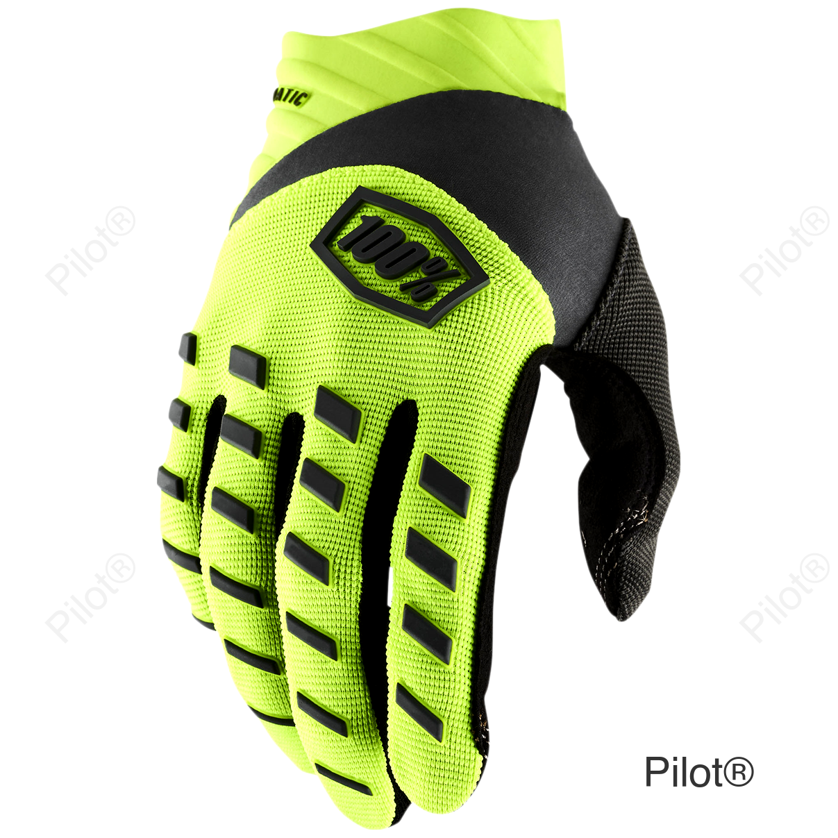 Youth Airmatic Gloves - Fluo Yellow/Black - Medium