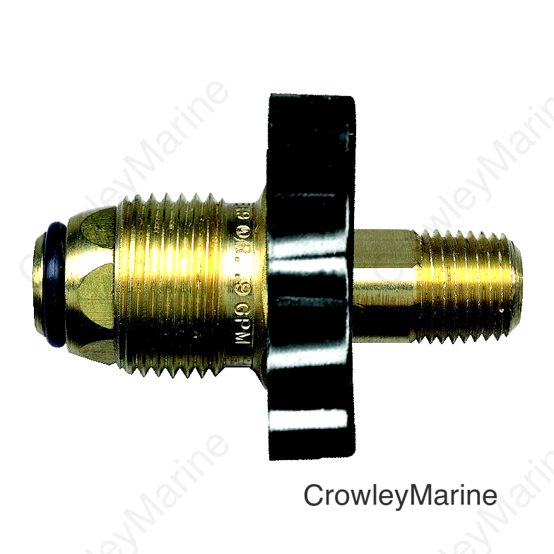 JR Products 07-30085 Excess Flow 2 3/8" POL with Handwheel for RV Appliances