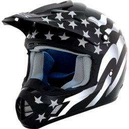 FX-17 Helmet - Flag - Stealth - Large thumbnail-5