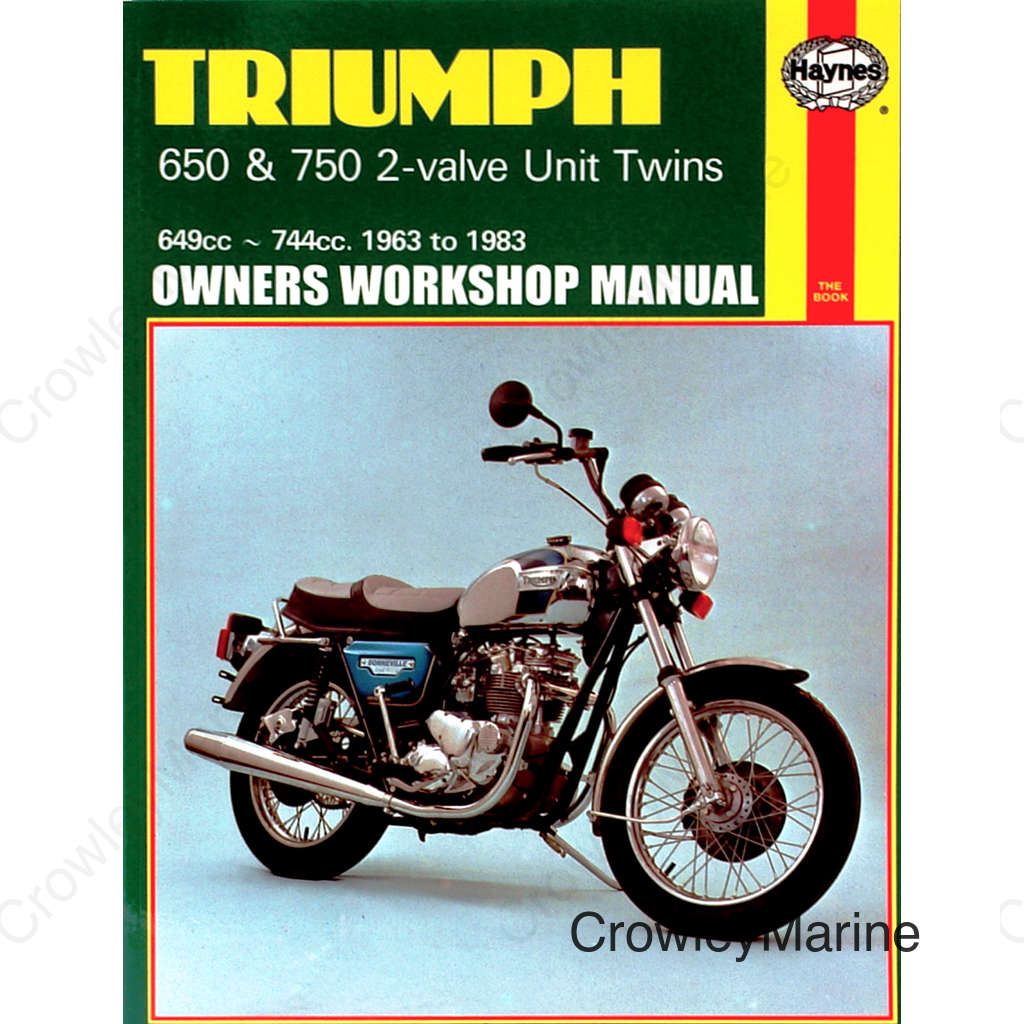 MANUAL TRIUMPH 2VLV TWINS