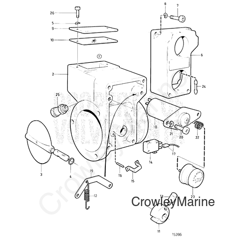 Spacer Sleeve(V2) - Volvo Penta (842899)