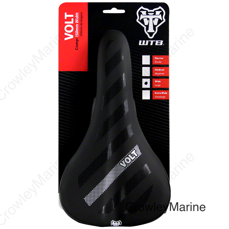 WTB Volt Saddle - Steel Black Wide