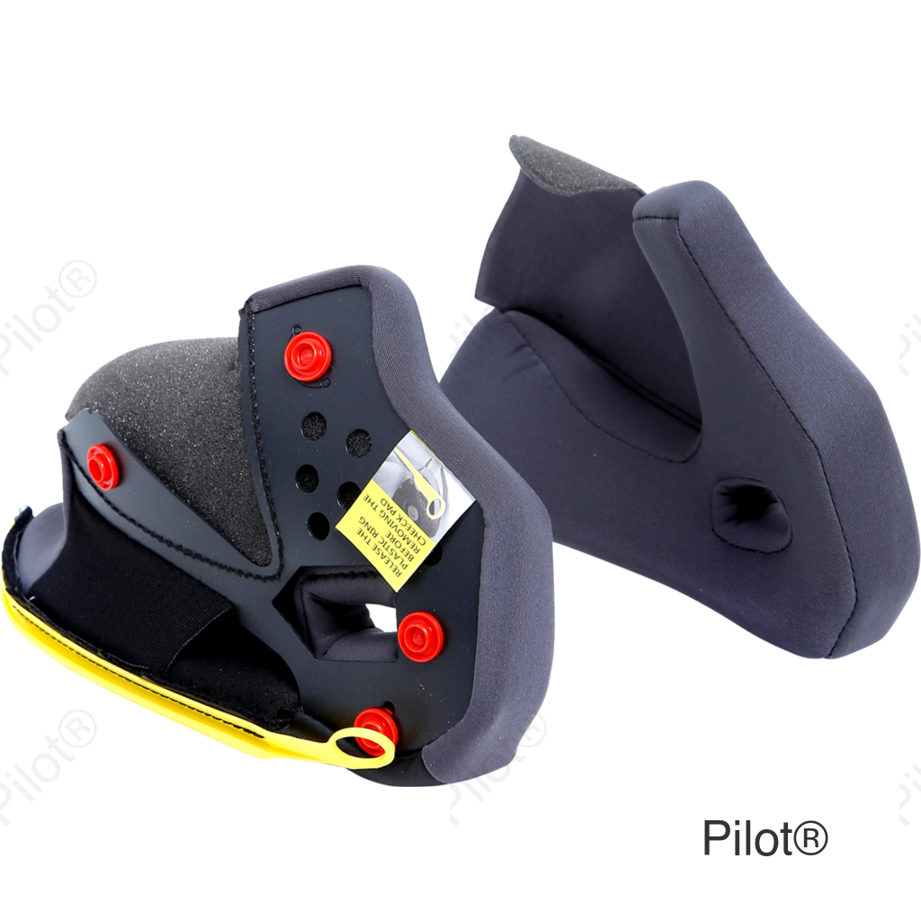 Tourmodular Cheek Pads - Gray/Black - Large