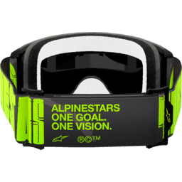 Vision 5 Goggle - Hollow - Charcoal/Yellow Fluo - Silver Mirror thumbnail-1