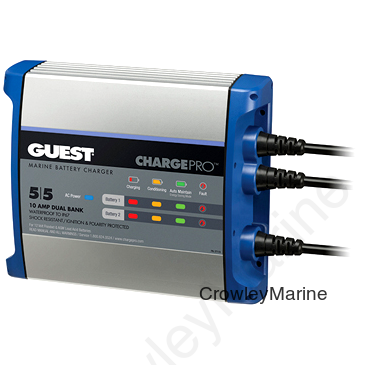 12V, 10 Amp, 2-Bank