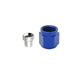 Nitrous Express 3AN B-Nut & Sleeve - Blue thumbnail-0