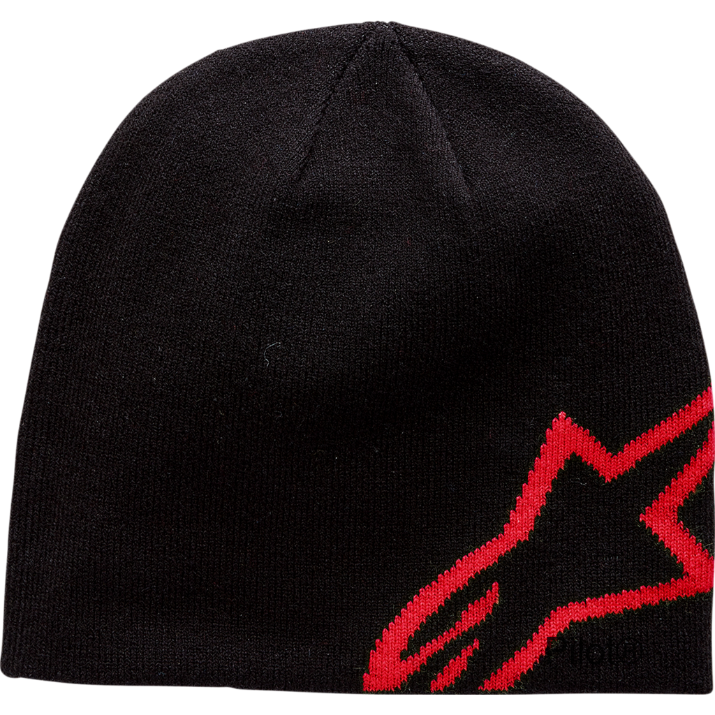 Corp Shift Beanie - Black/Red - One Size