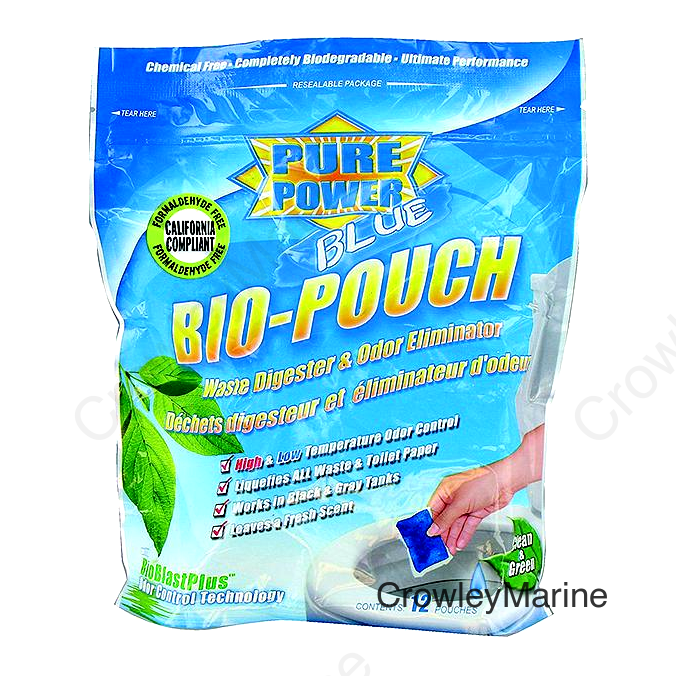 Valterra V23016 Pure Power® Blue Bio-Pouch Drop In, 12/pk