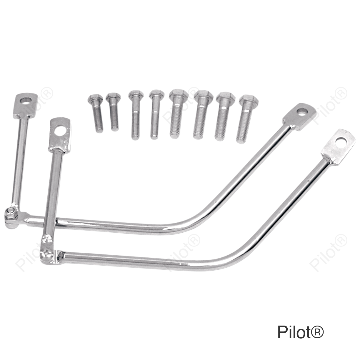 Saddlebag Support - Chrome - Harley