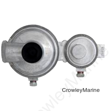 COMPACT 2 STAGE REGULATOR - END VENT (RV0000457)