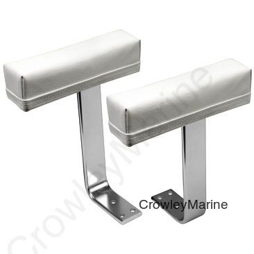 Padded Arm Rests w/ Aluminum Bracket (Pair) (8WD444AR-710)