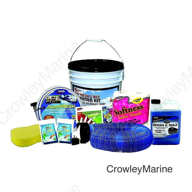 Valterra RV Starter Kit In A Bucket w/Wash & Wax