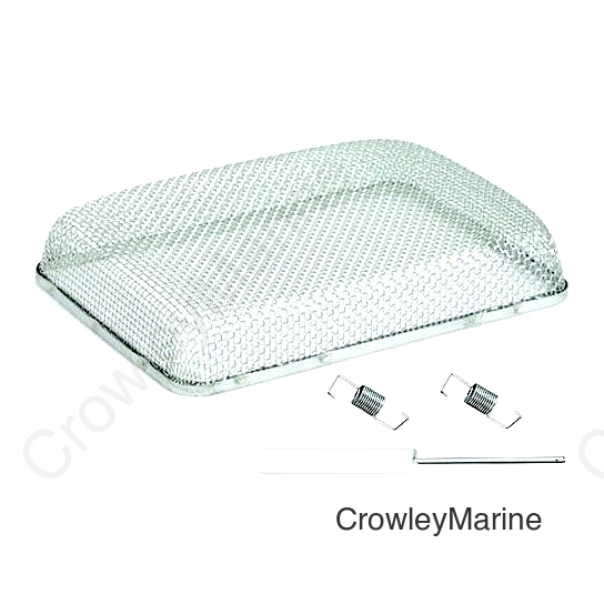 JR Products 0630175 Mud Dauber Screen, 8.5" L x 6" W x 1.3" H