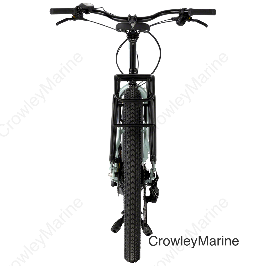 Surly Skid Loader Cargo Ebike - 27.5 Steel Bathwater Gray Large