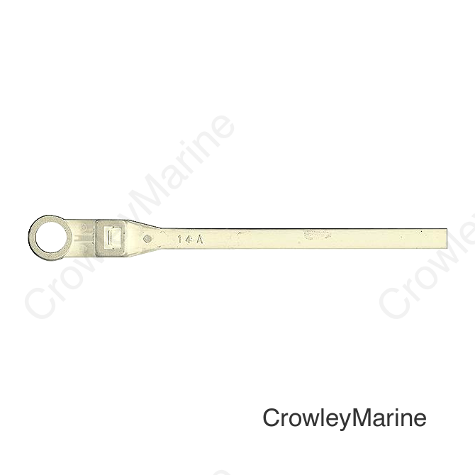 8" Nylon Mounting Cable Tie, 25 Pcs. Natural