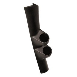 Autometer 05-07 Ford Mustang Convertible 52mm Black Dual Pillar Pod thumbnail-1