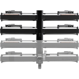 Piston Pro X Hitch Bike Rack Add-On - 2-Bike LED Lights with 4-Pin Plug Kashima Coat Galaxy Gray