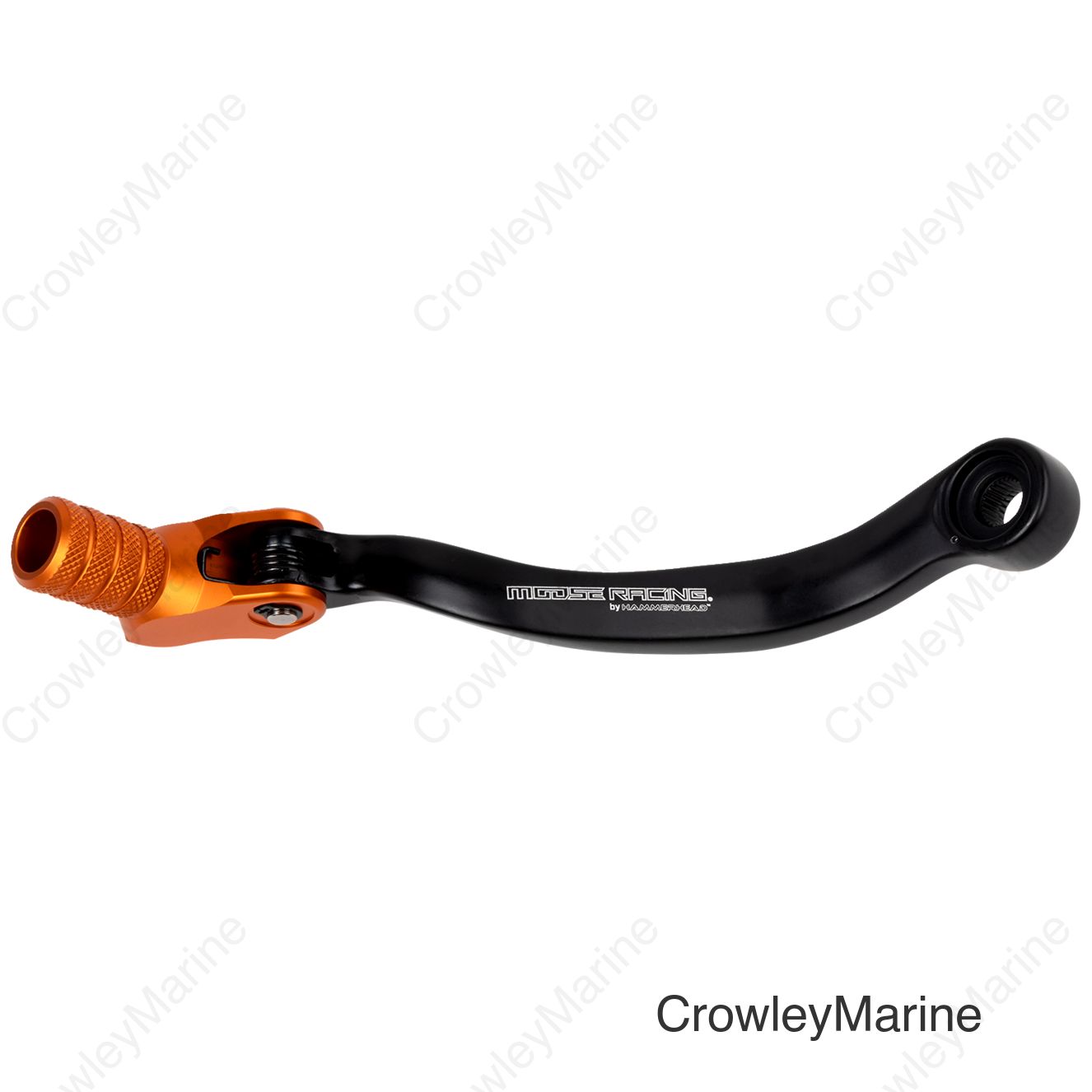 SHIFT LEVER ORANGE  +20MM OFFSET