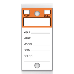 STRIPE SELF PROTECTING KEY TAG (4016)