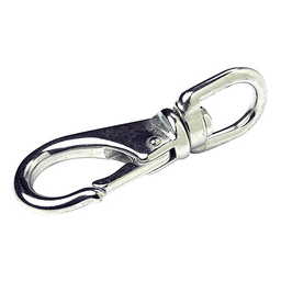 Seachoice Heavy Duty Swivel Eye Snap, Polished Stainless Steel, Size #2, 4 In. Long, 3/4 In. ID Eye thumbnail-4