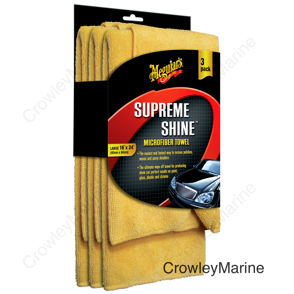 SUPREME MICROFIBER TOWEL - 3 PACK