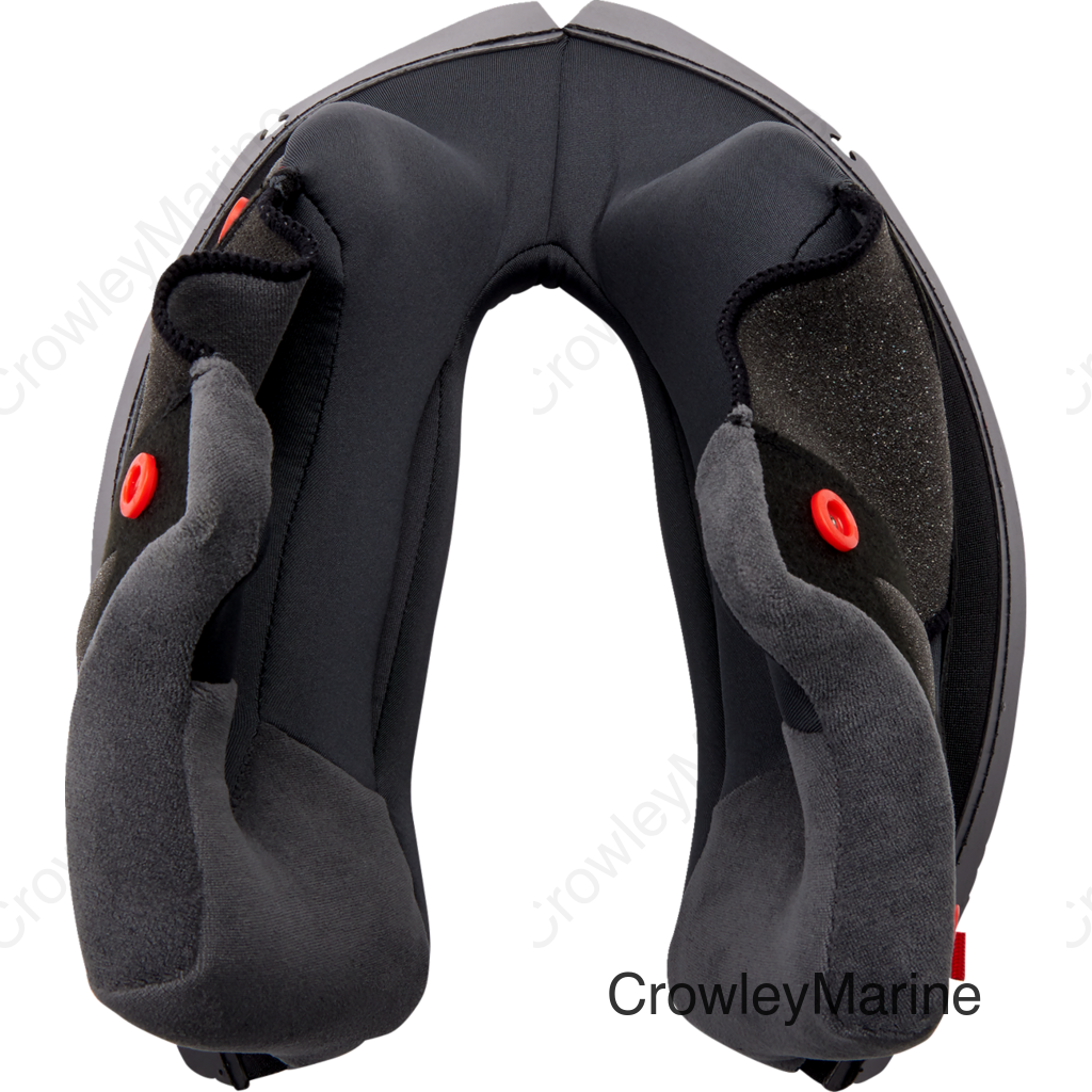 K6/K6 S Cheek Pads - Black/Gray - Large