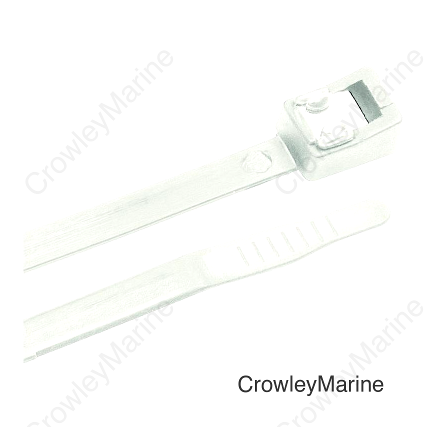 Ancor Self Cutting Cable Ties, 8" Natural, 20/pk