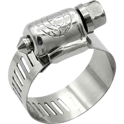 Seachoice 23351 Stainless-Steel Mini Hose Clamps, 5/16" Band, Size #4, 10/Bx thumbnail-1