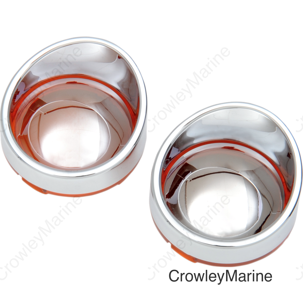 BEZEL T/S VISOR AMBR/MIR