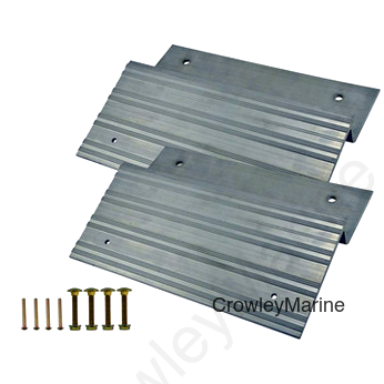 Ramp Kit, 750lbs., Aluminum, Use w/ 2"x 12" Hdwr. Incl. (397707)