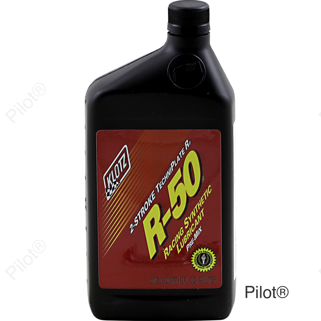 R-50 Racing TechniPlate® Synthetic 2-Stroke Premix Oil - 1 U.S. quart