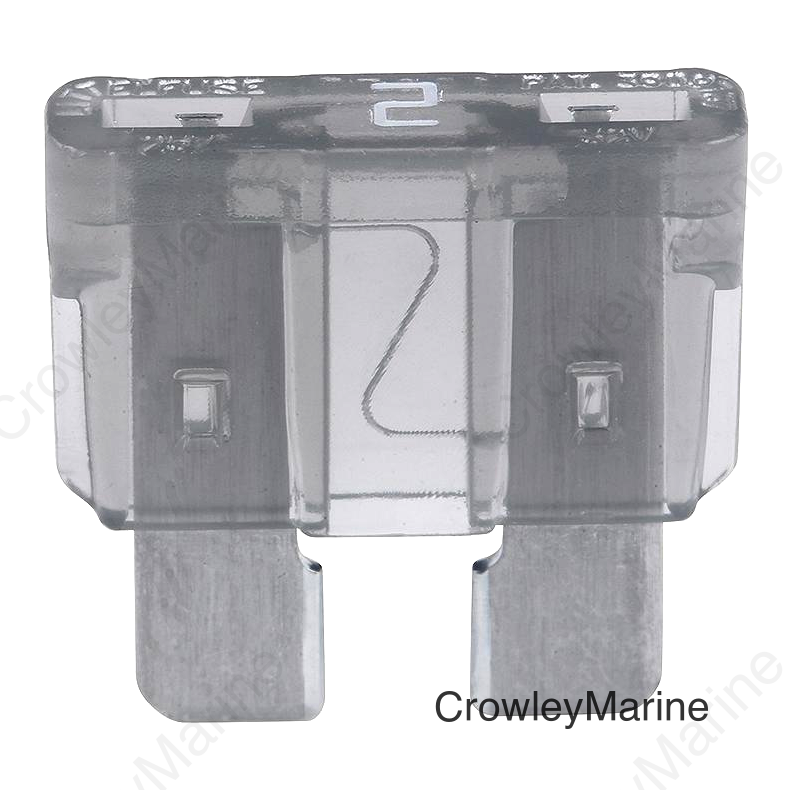 Seachoice ATC Blade Fuses, 2 Amp, 5/pk