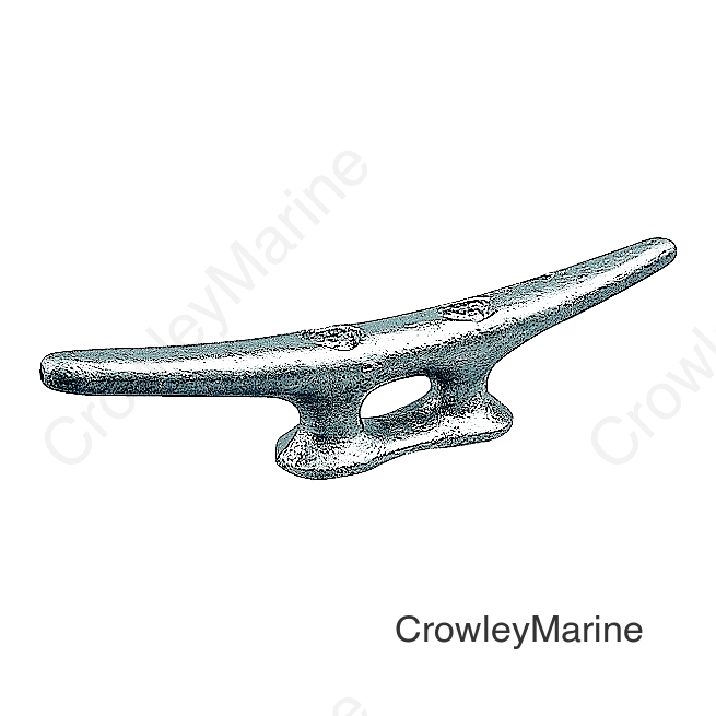CLEAT OPEN BASE GALV 10" BULK