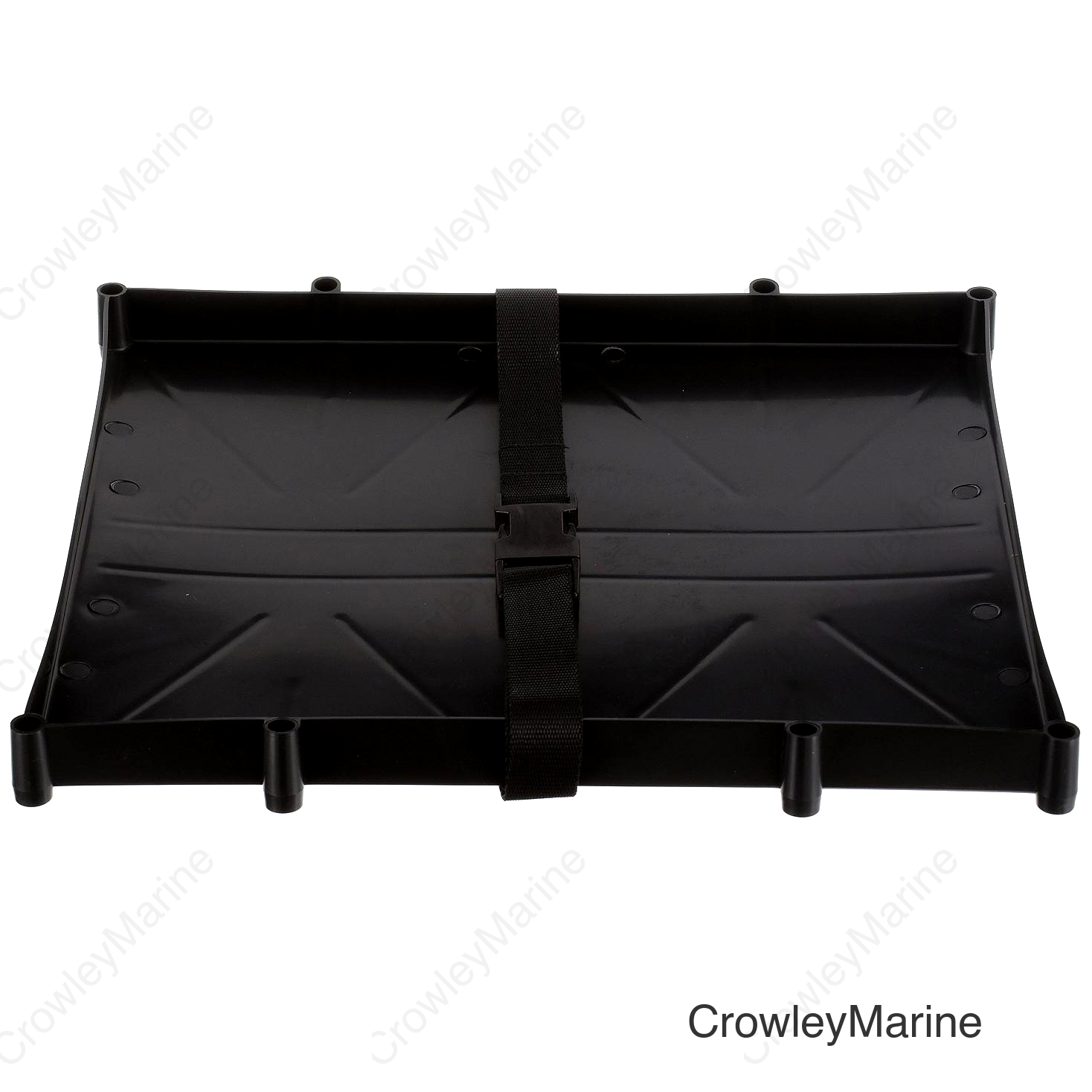 Seachoice Dual Battery Tray With Poly Strap, Group 27