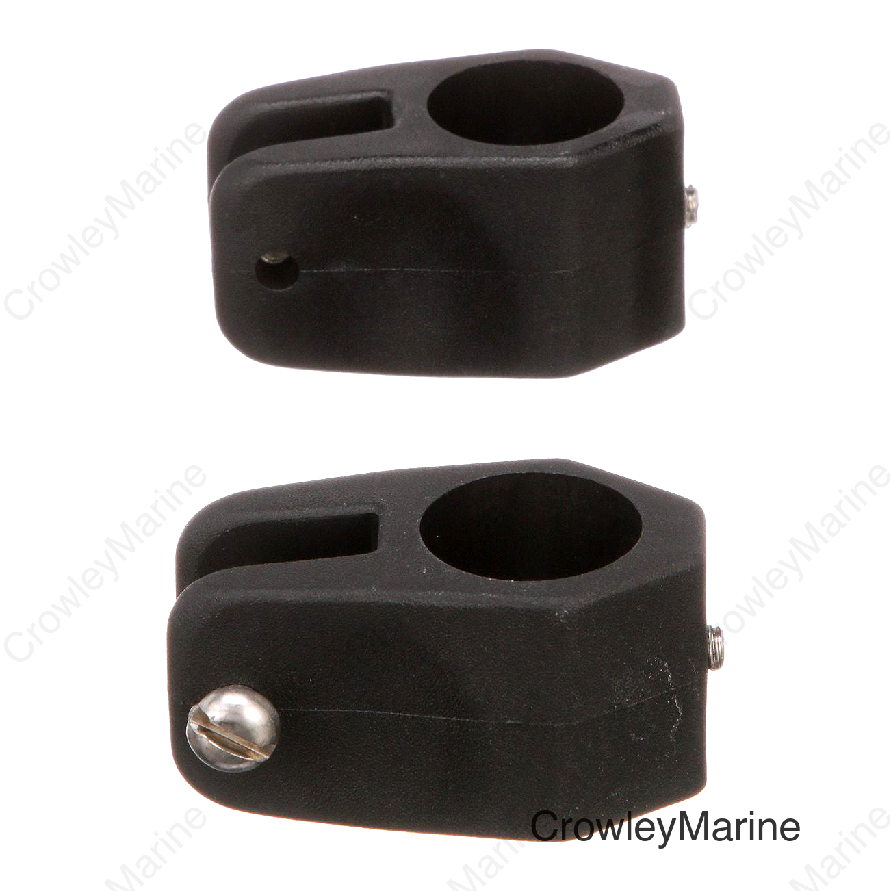Seachoice Jaw Slide for 7/8 in. Tube Bimini Top, Black Nylon, Pack of 2
