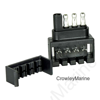 Quick Fix/Flat 4-Way Connector Trailer End (474700)