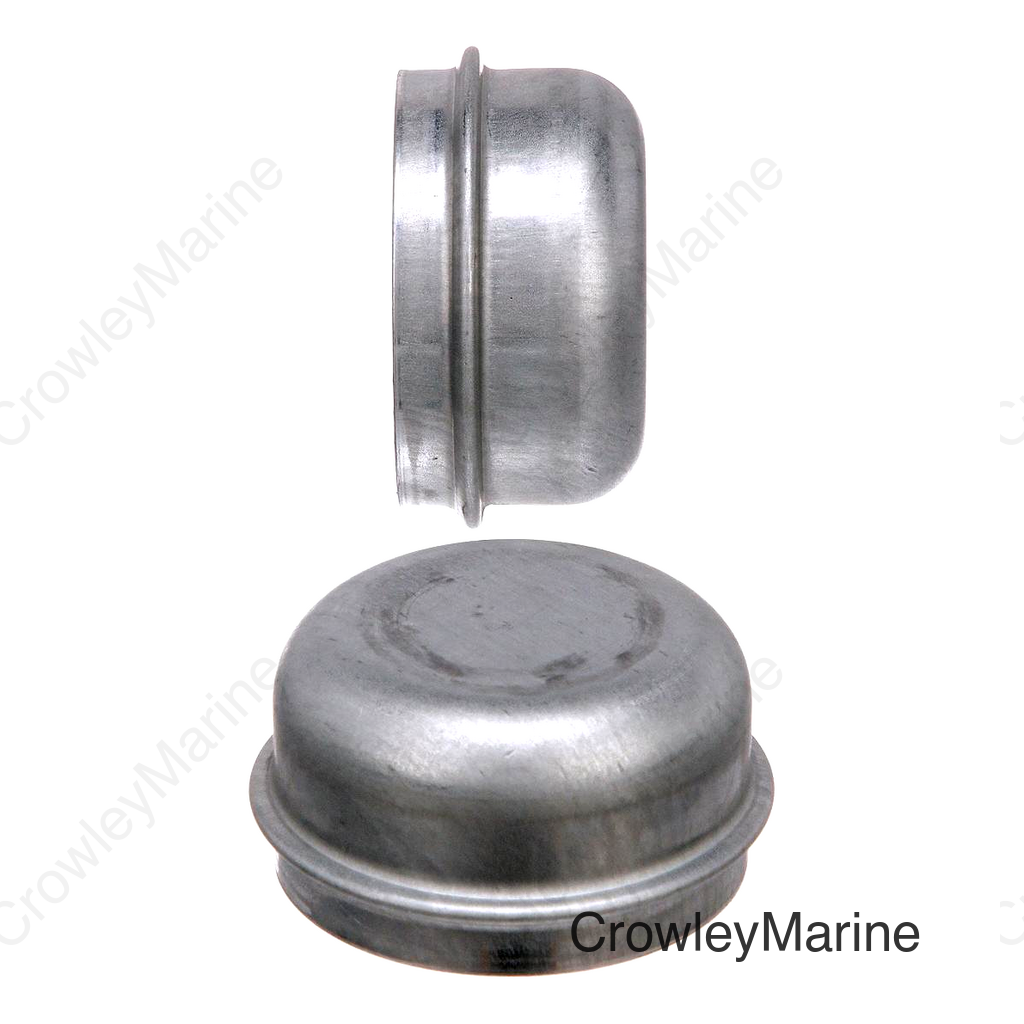 Seachoice Steel Grease Cap, Axle Bearing Cover, 4 & 5 Lug Trailer Hubs, 1.98 in.