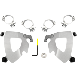 Gauntlet Mounting Kit - Polished - FXDL '14-'17