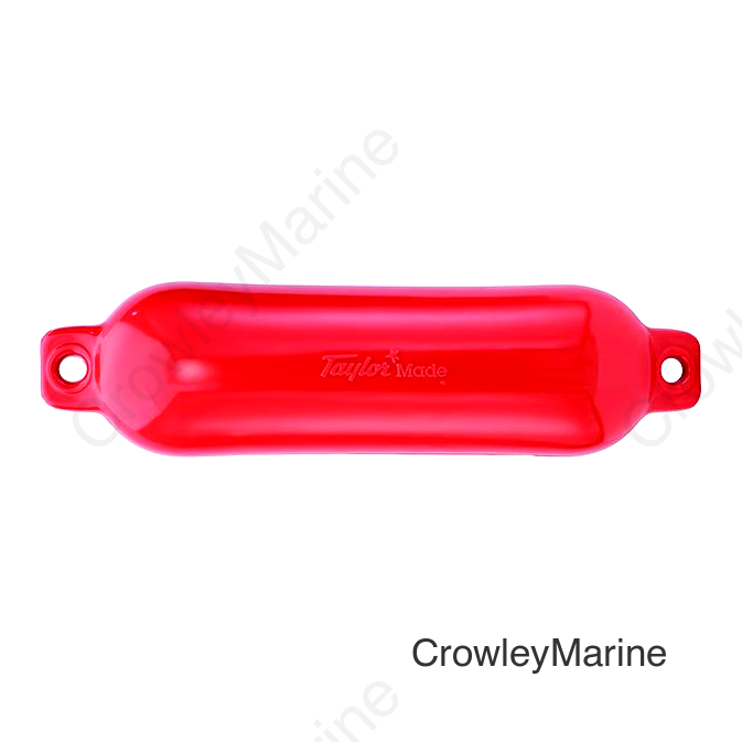 Taylor 551023 Hull Gard Inflatable Fender, 6-1/2" x 23", Red