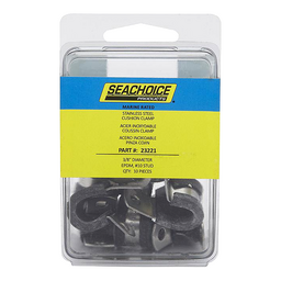 Seachoice Stainless Steel Cushion Cable Clamp, 3/8 In. thumbnail-1