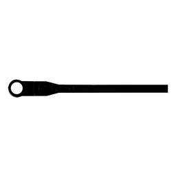 Seachoice Cable Ties, 8 In. Long, Mounting Design, 50 Lbs. Max Load, UV Black, Pack of 1,000 thumbnail-2