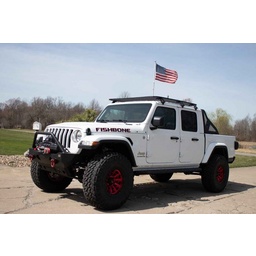 Fishbone Offroad 2020+ Jeep Gladiator Chase Rack W/Molle Panel thumbnail-10