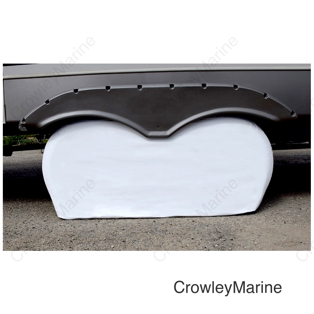 WHT DBL AXLE TYRE GUARD 27-29I