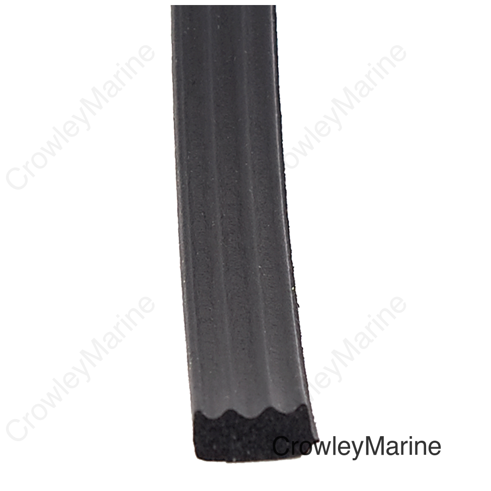 RIBBED SEAL W/PSA TAPE-BL