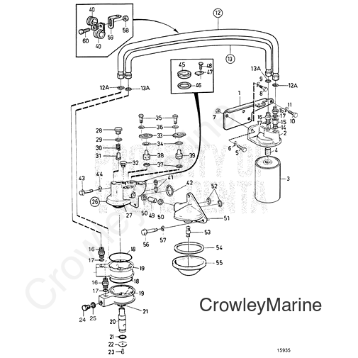 Piston Cooling Valve(V2) - Volvo Penta (471646)