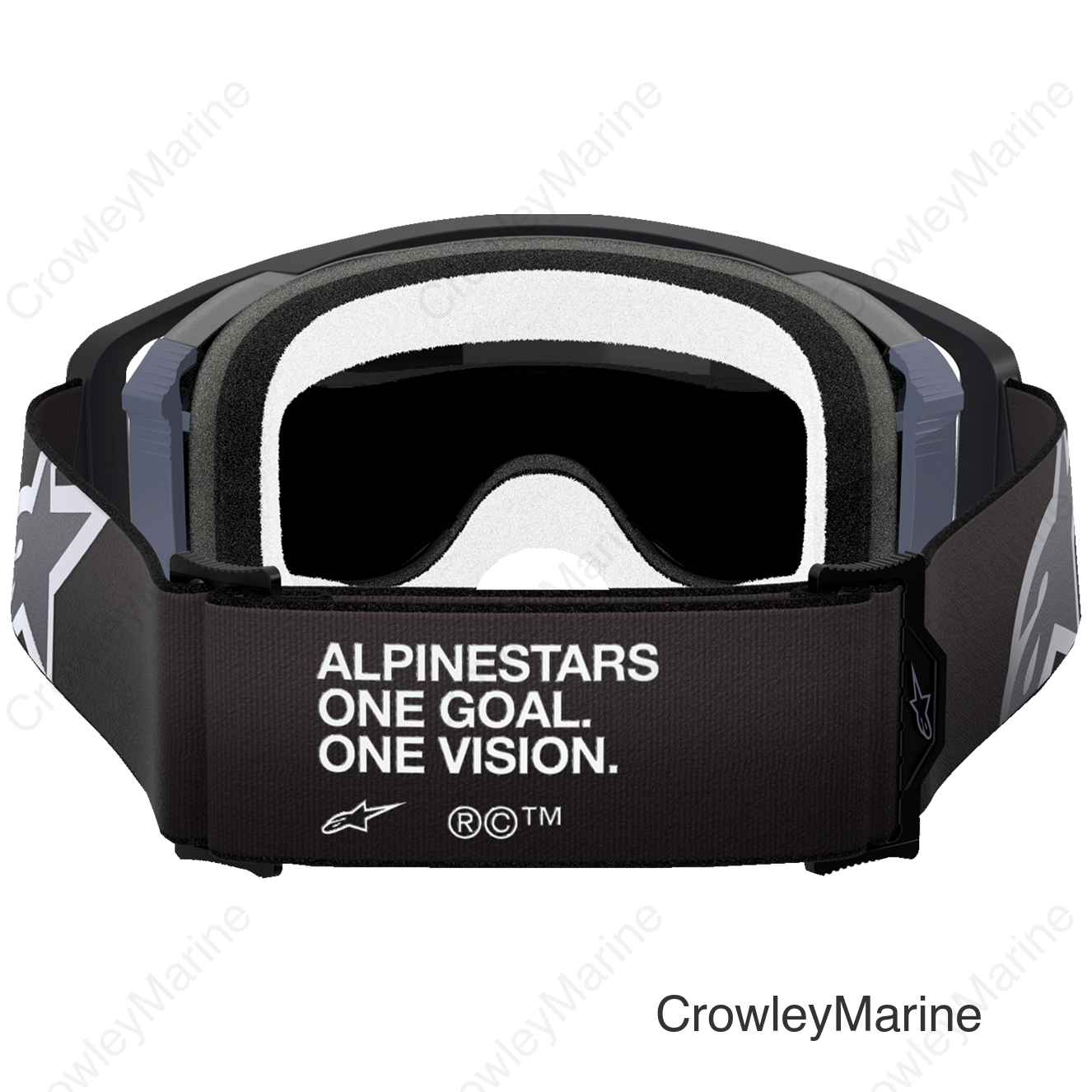 Supertech Goggle - Corp - Black/Gray - ABS Vision - Silver Mirror