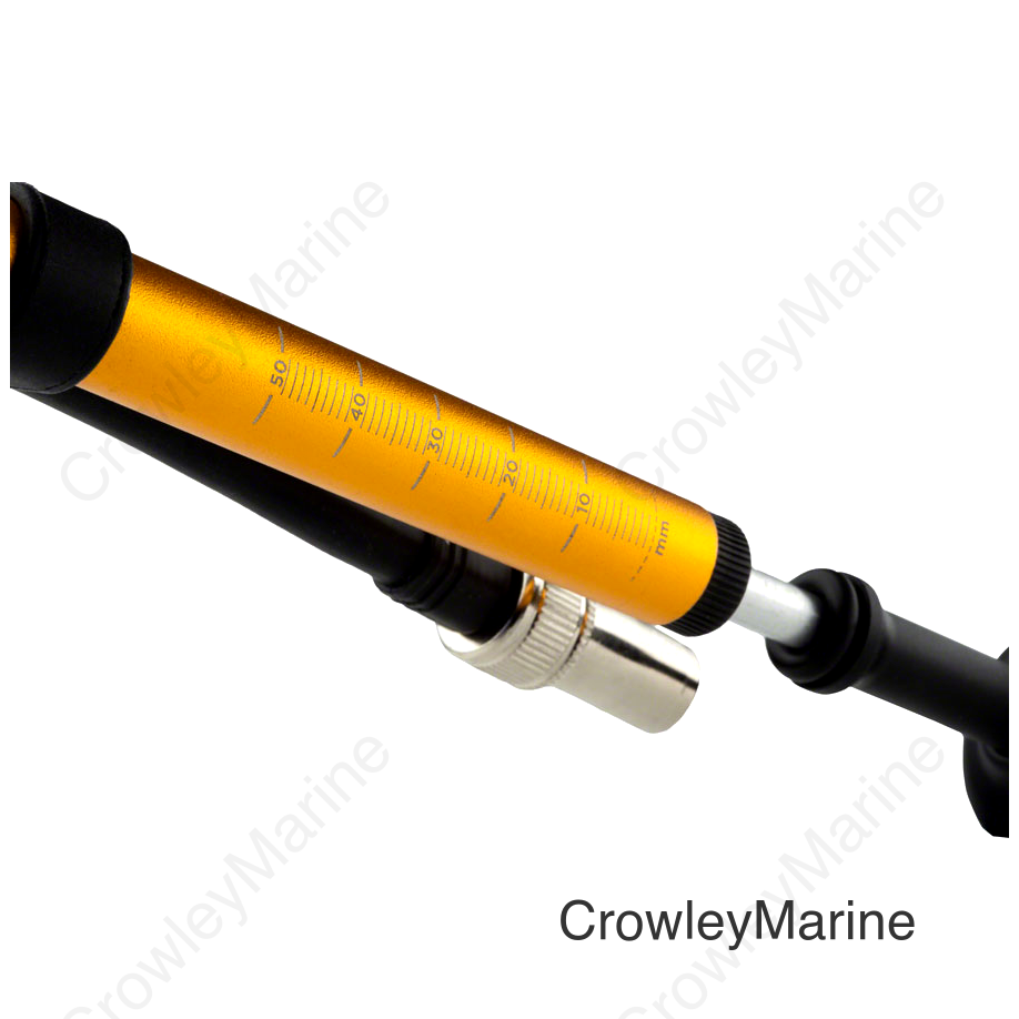 Lezyne Digital Shock Drive Pump 350 psi with zero-loss chuck head Black/Gold