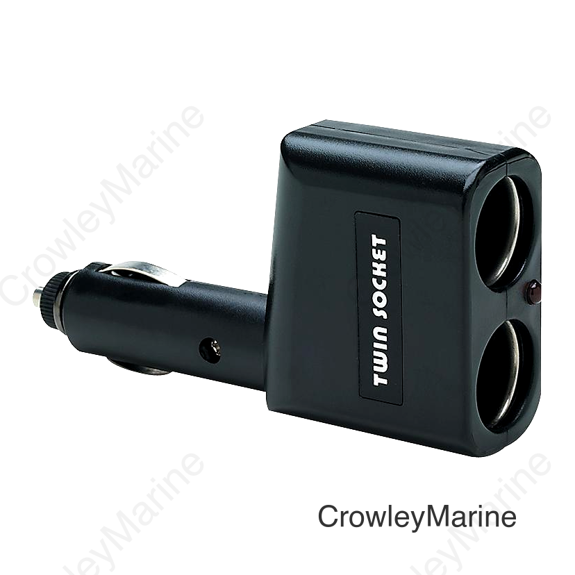 Seachoice 12V Dual Power Outlet
