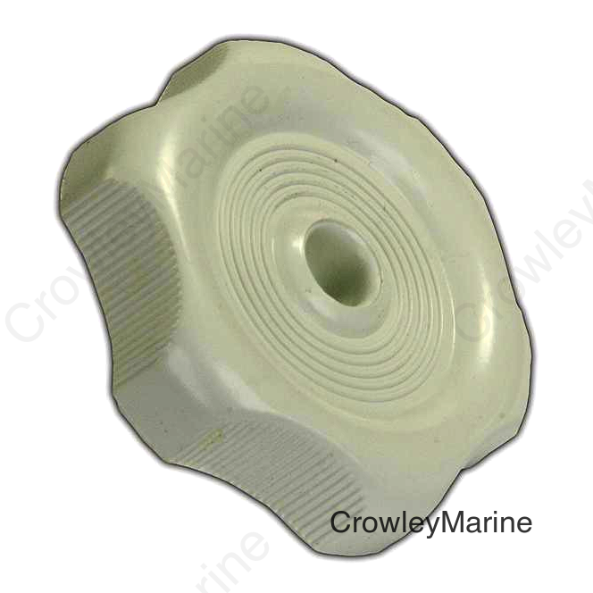 JR Products Window Knob, White