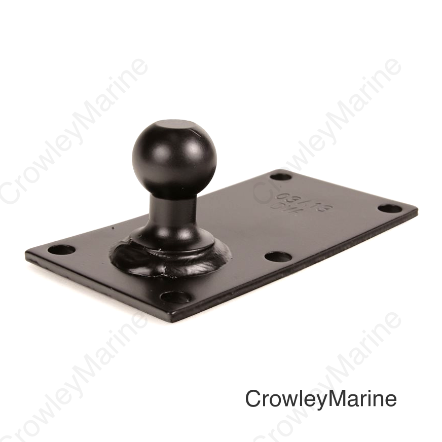 TRAILER TONGUE BALL PLATE